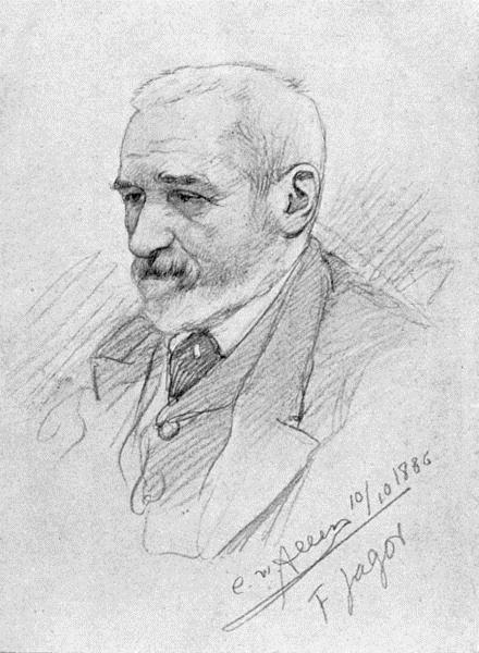 Portrait of Fedor Jagor, 1886 - Christian Wilhelm Allers
