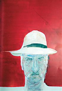 Red with hat - Chronis Botsoglou