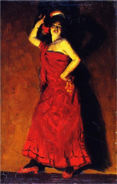 Spanish Dancer, 1906 - Clarence Gagnon
