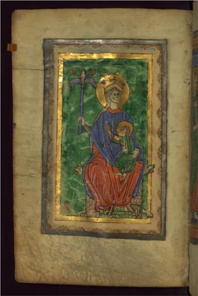 Virgin and Child enthroned - Claricia