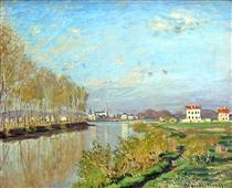 Argenteuil, The Seine - Claude Monet
