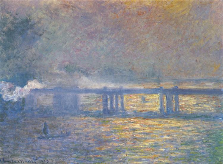 Мост Чаринг-Кросс, 1903 - Клод Моне