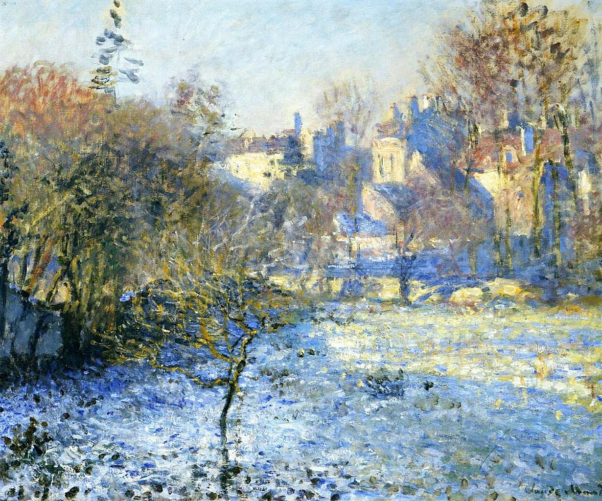 Frost 1875 Claude Monet WikiArt Org   Frost 