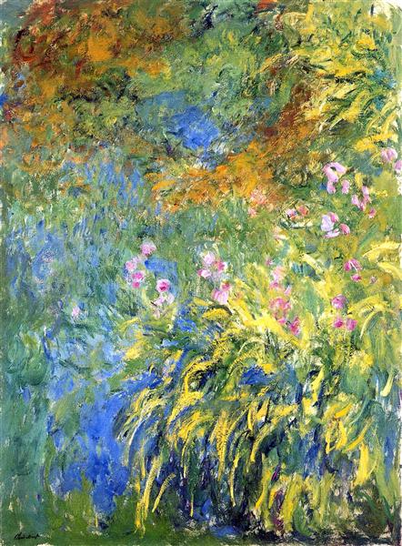 Irises 3, 1914 - 1917 - Claude Monet