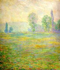 Prés à Giverny - Claude Monet