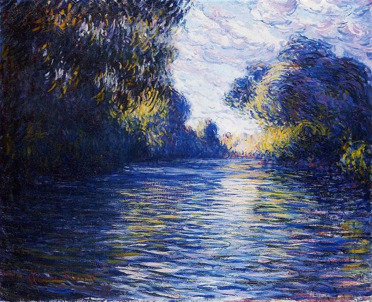 Morning on the Seine, 1897 - Клод Моне