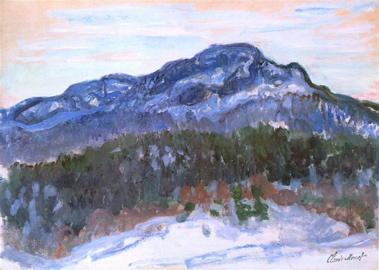Mount Kolsaas, 1895 - 莫內