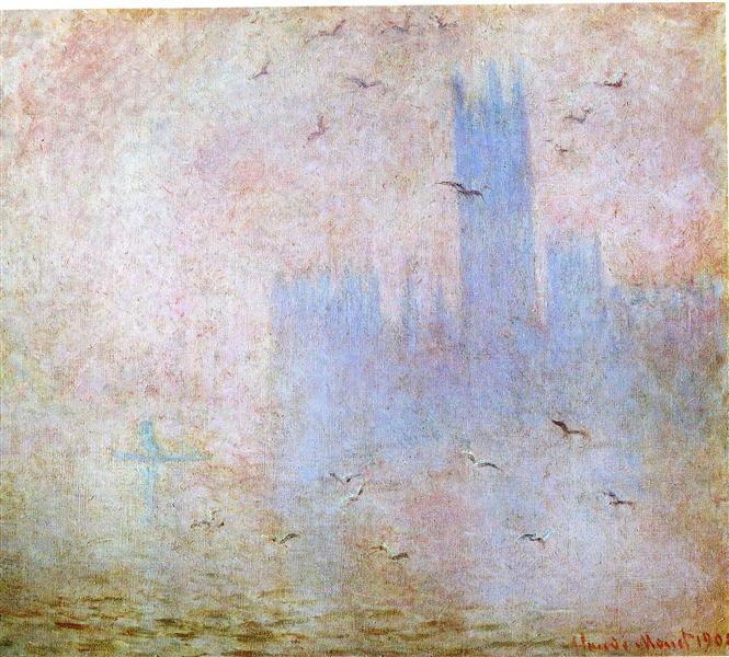 London Parlement, 1905 - Claude Monet