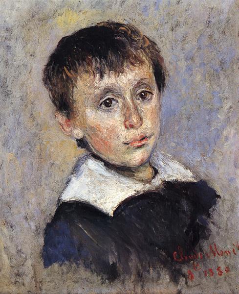 Portrait of Jean Monet, 1880 - 莫內
