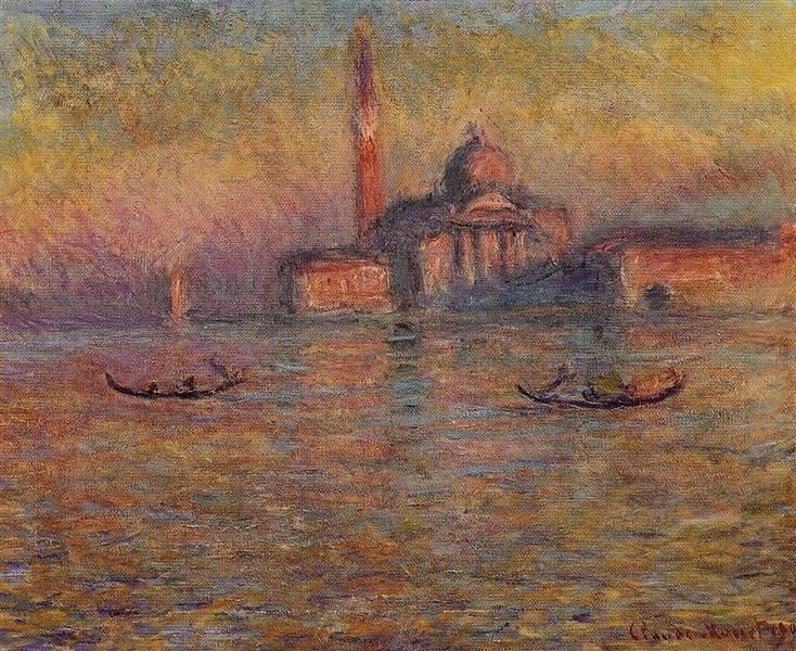 San Giorgio Maggiore 2, 1908 - Claude Monet