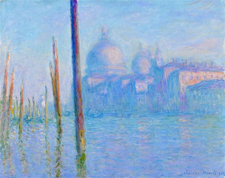 The Grand Canal, Venice, 1908 - 莫內