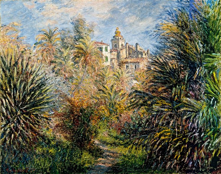The Moreno Garden at Bordighera, 1884 - Клод Моне