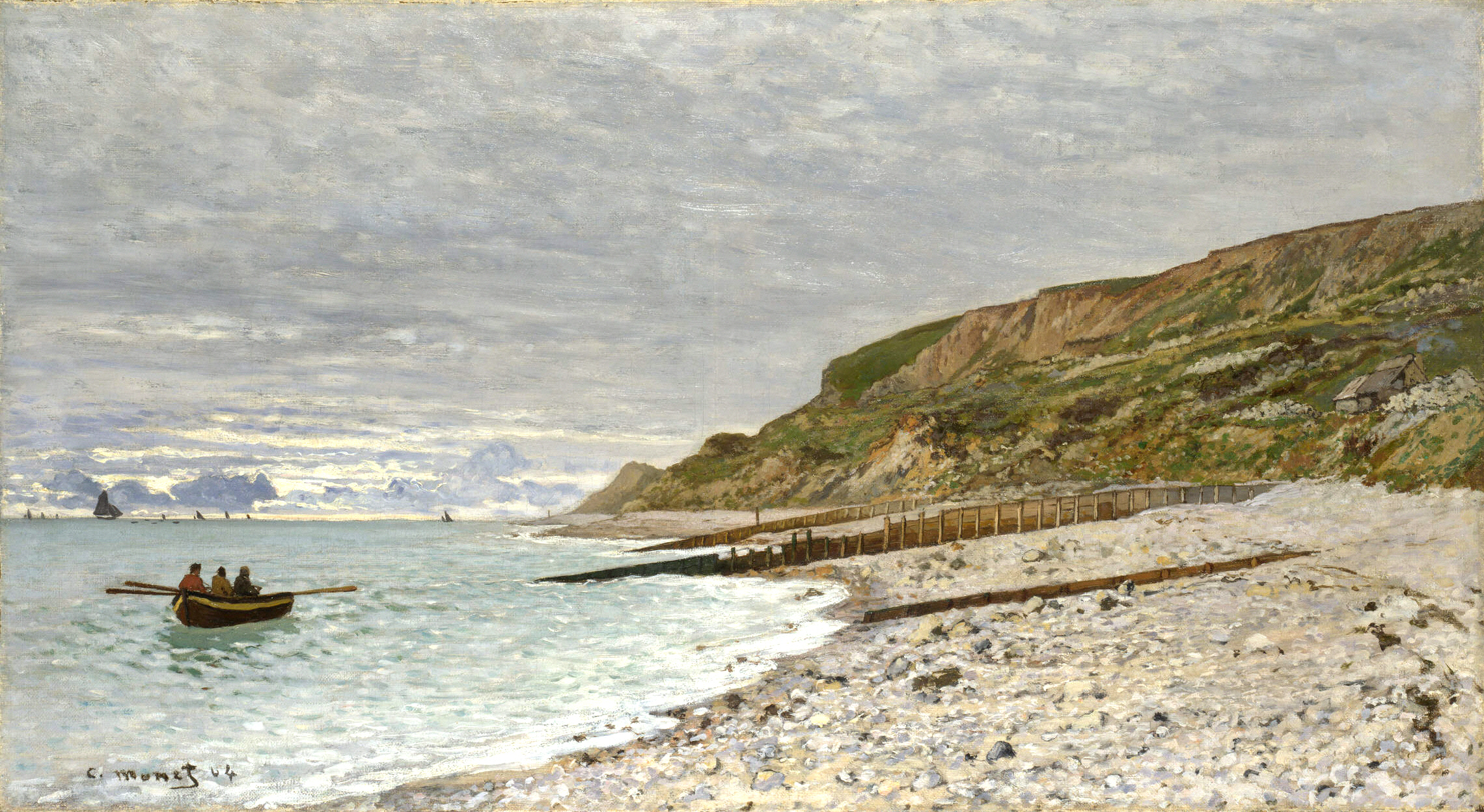 The Pointe of Heve, 1864 - Claude Monet - WikiArt.org