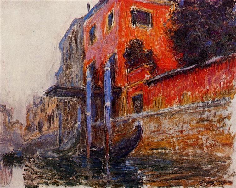 Красный дом, 1908 - Клод Моне