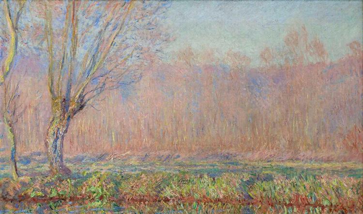 The Willows, 1885 - Клод Моне