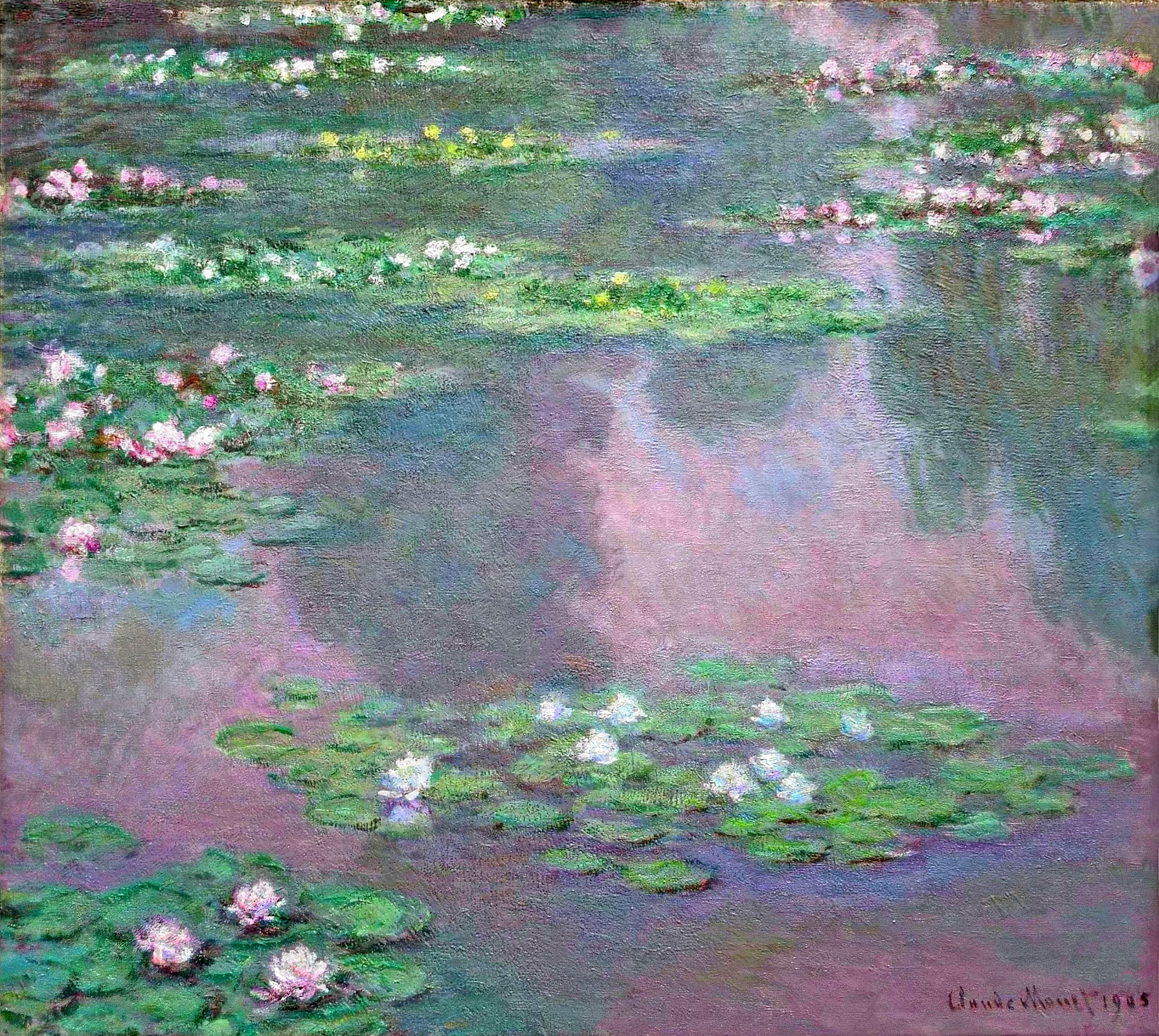 water-lilies-1905-claude-monet-wikiart