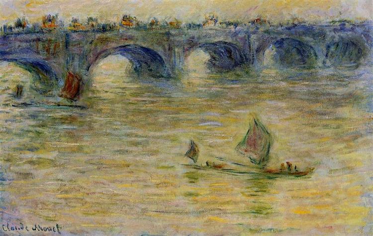 Мост Ватерлоо, 1899 - 1901 - Клод Моне