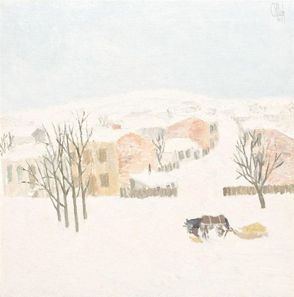 Winter Landscape - Костянтин Пілуца