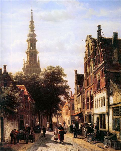 Walenkerk Haarlem - Cornelis Springer