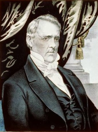 James Buchanan, 1856 - Currier and Ives