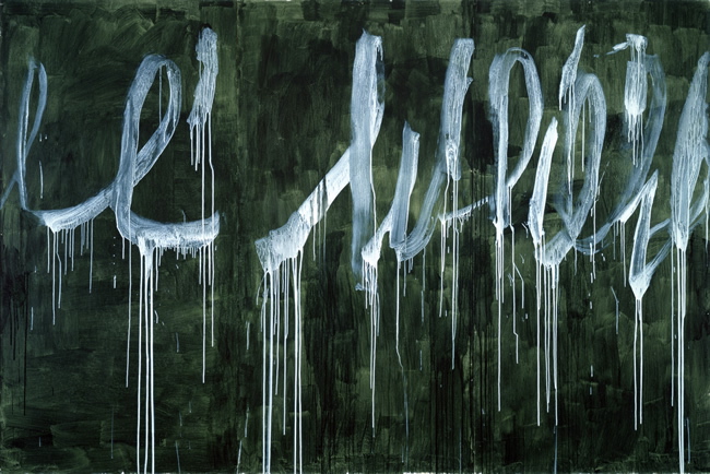 III Notes From Salalah (Note I), 2005 - 2007 - Cy Twombly