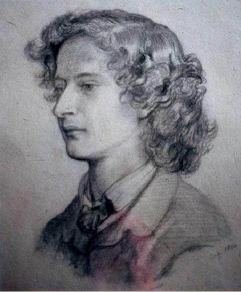 Algernon Charles Swinburne, 1862 - Данте Габриэль Россетти