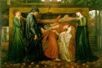 Le Rêve de Dante - Dante Gabriel Rossetti