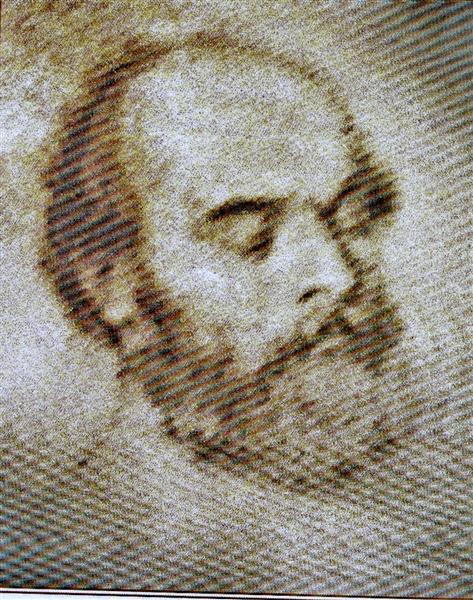 Drawing, 1882 - Dante Gabriel Rossetti
