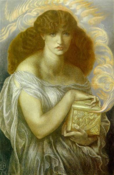 Pandora, 1879 - Dante Gabriel Rossetti