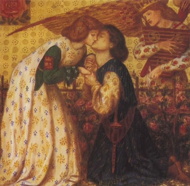 Roman de la Rose, 1864 - Данте Габриэль Россетти