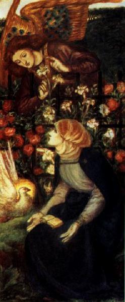 The Annunciation, 1859 - Dante Gabriel Rossetti