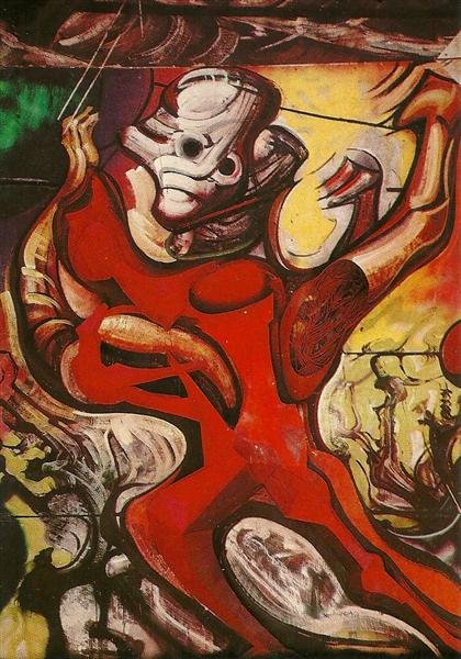 The March of Humanity (detail) - David Alfaro Siqueiros