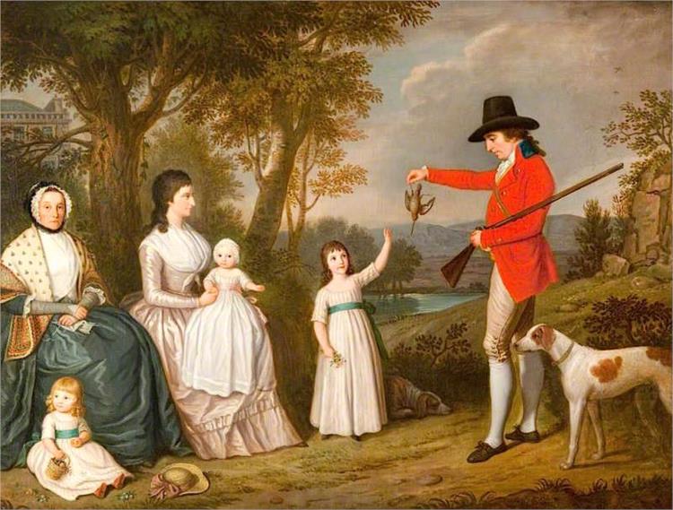 The Spreull Family, 1793 - David Allan