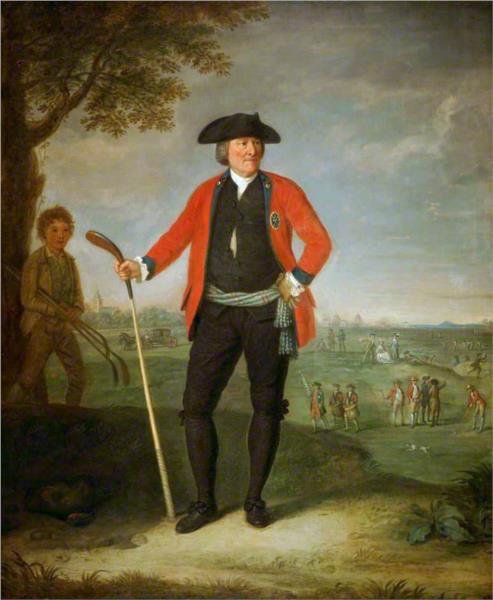 William Inglis, Surgeon and Captain of the Honourable Company of Edinburgh Golfers, 1787 - David Allan