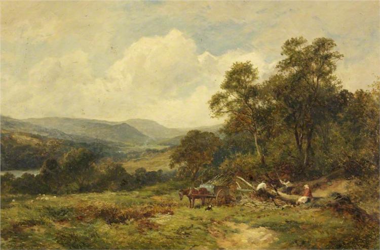 Above Rydal Mount, Ambleside, 1897 - Дэвид Бейтс