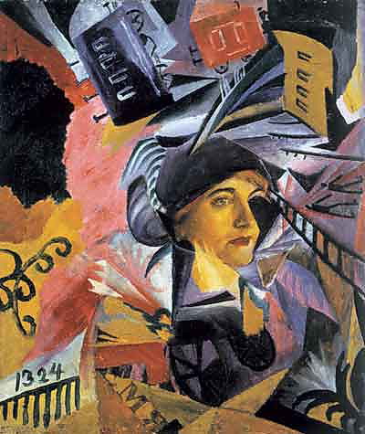 The Time, 1910 - David Burliuk
