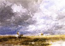 Going to the Hayfield - David Cox