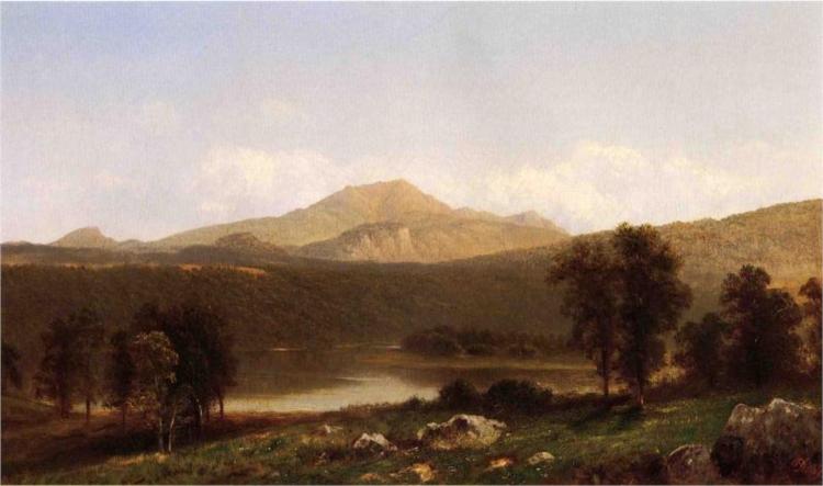 View of Mt. Lafayette, New Hampshire, 1867 - David Johnson