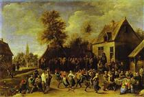 Country Celebration - David Teniers, o Jovem