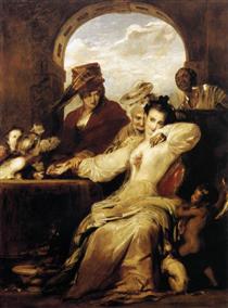 Josephine and the Fortune Teller - David Wilkie