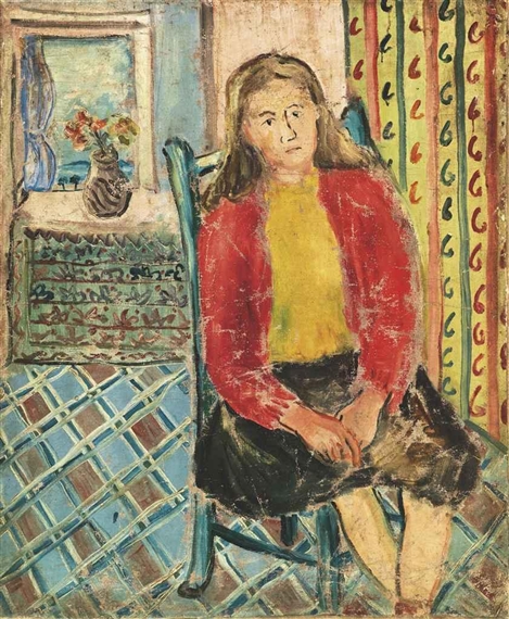 Portrait of a Lady, 1940 - Ding Yanyong