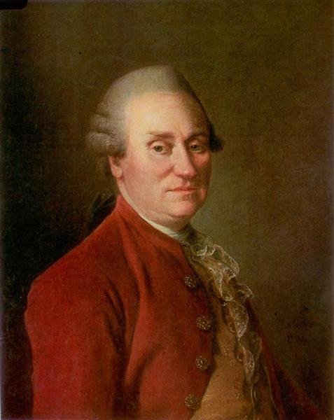 Portrait of director of Capella Mark Fedorovich Poltoratsky, 1780 - Dmitry Levitzky