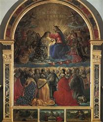 Coronation of the Virgin - Domenico Ghirlandaio