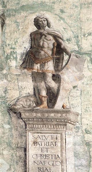 David, 1485 - Domenico Ghirlandaio