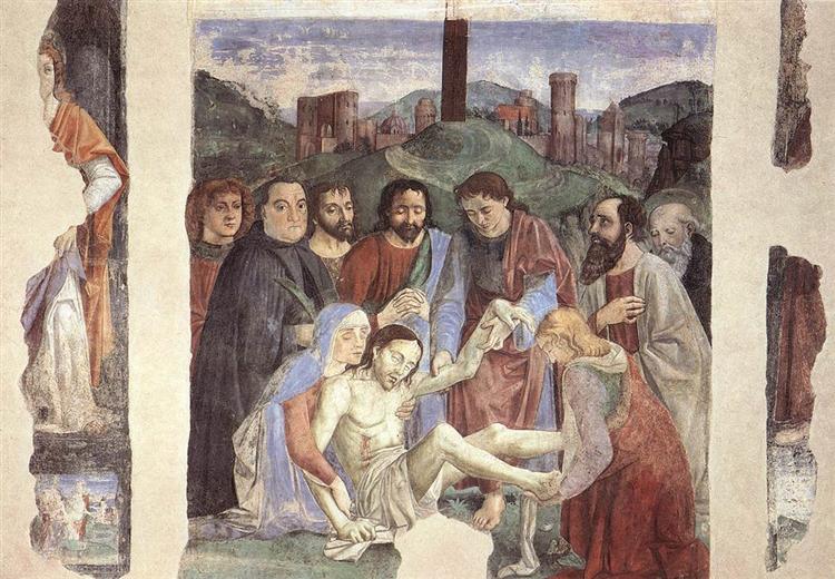 Lamentation over the Dead Christ, c.1472 - Доменіко Гірляндайо