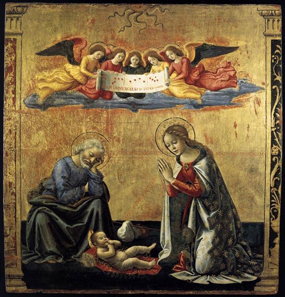 The Nativity, c.1492 - Доменико Гирландайо