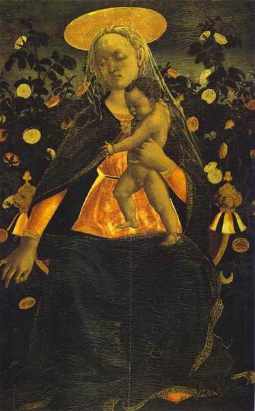 Virgin and Child, c.1410 - Доменико Венециано