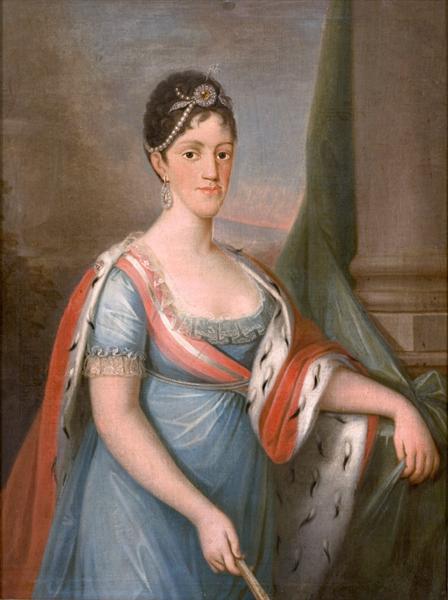 Retrato de D. Carlota Joaquina, Rainha de Portugal, 1802 - Domingos de Sequeira