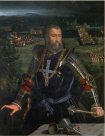 Portrait of Alfonso I d'Este - Доссо Досси