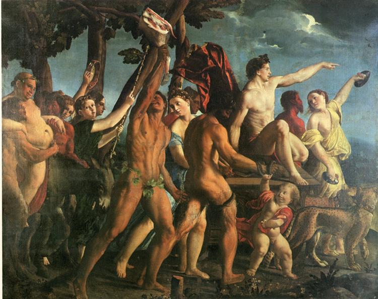 Triumph of Bacchus, 1514 - Доссо Доссі